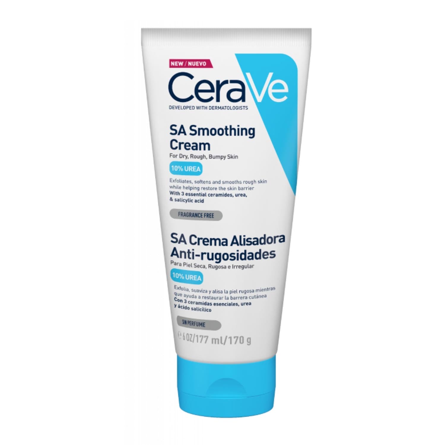 Cerave Sa 10% Urea Crema Suavizante Sin Perfume 177Ml